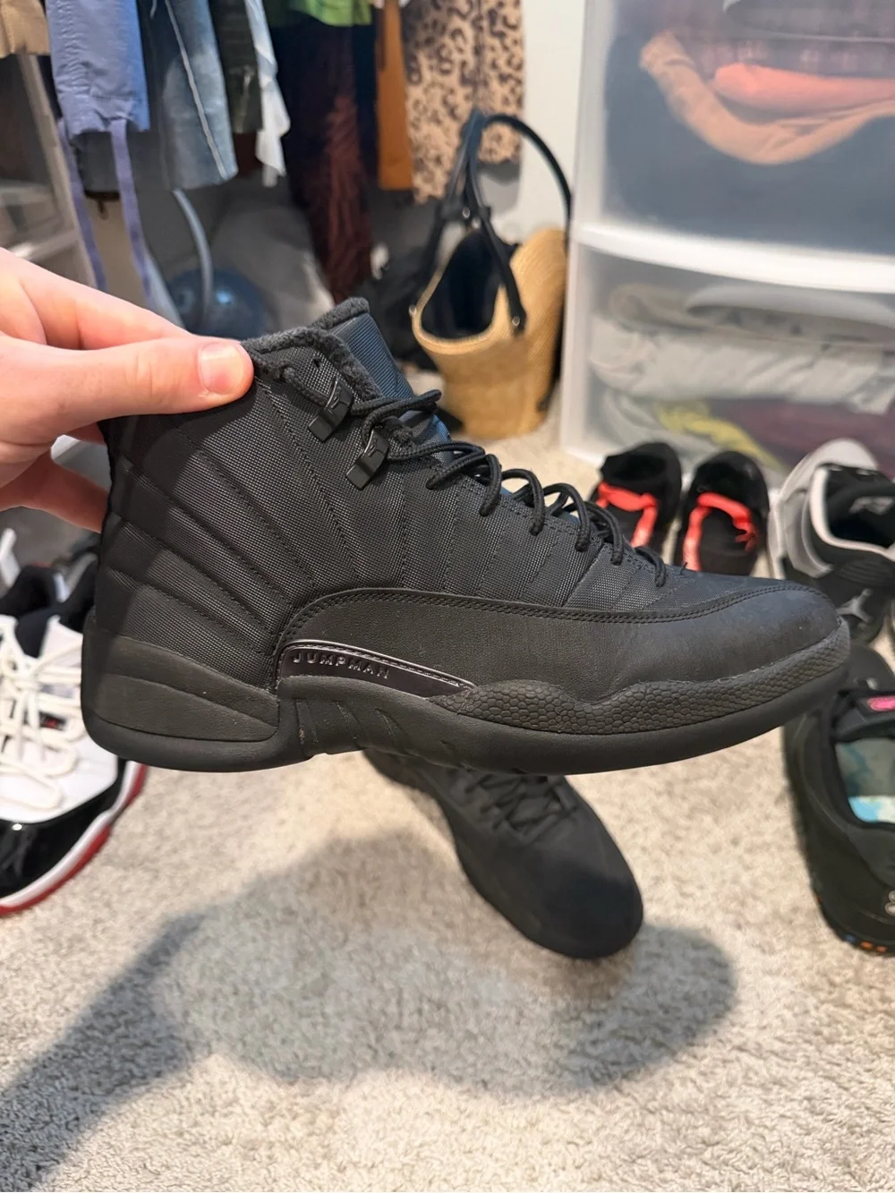 Air Jordan 12 Retro Winter Black